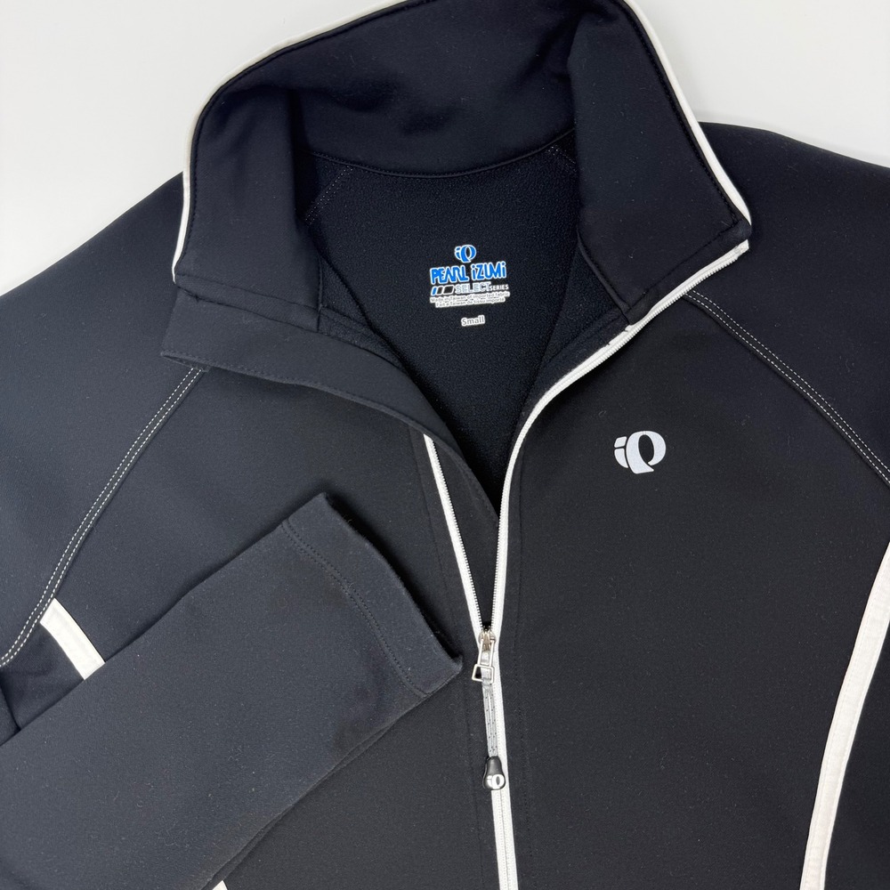 Pearl Izumi Select Series Women Black Full Zip Cycling Jacket Small Polyester